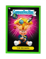 2012 Garbage Pail Kids Brand New Series 1 Adam Bomb Through History Green #1 of 10 The Big Bang